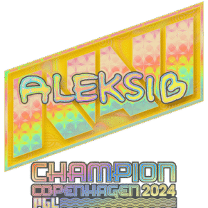Sticker | Aleksib (Holo, Champion) | Copenhagen 2024
