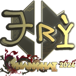 Sticker | TRY (Gold) | Shanghai 2024