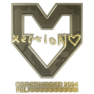Sticker | xertioN (Gold) | Copenhagen 2024