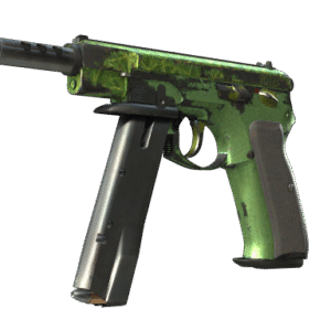 CZ75-Auto | Emerald Quartz (Battle-Scarred)