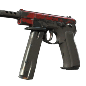 CZ75-Auto | Crimson Web (Battle-Scarred)