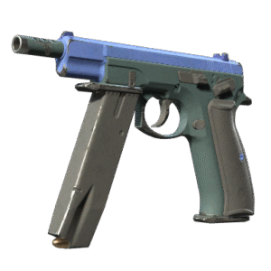 CZ75-Auto | Indigo (Well-Worn)