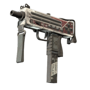 MAC-10 | Button Masher (Battle-Scarred)