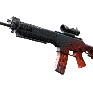 StatTrak™ SG 553 | Darkwing (Well-Worn)