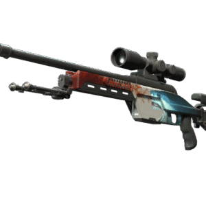 StatTrak™ SSG 08 | Blood in the Water (Minimal Wear)
