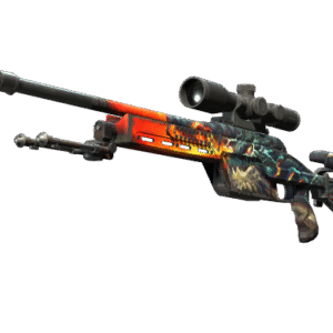 StatTrak™ SSG 08 | Dragonfire (Field-Tested)
